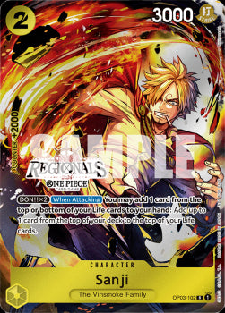 Sanji (OP03-102) (V.1) - Special Tournament Promos (Rare) [STP-OP03-102]