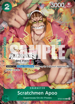 Scratchmen Apoo (ST02-008) (V.1)⁣ - Special Tournament Promos⁣ (Common)⁣ [ST02-008]