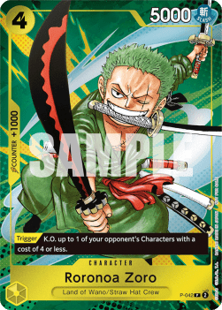 Roronoa Zoro (P-042) - Promos (Promo) [P-042]