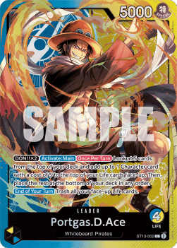 Portgas.D.Ace (ST13-002) (V.1) - Ultra Deck: The Three Brothers (Leader) [ST-13-002]