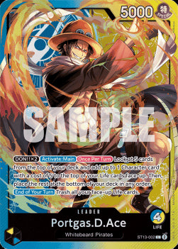Portgas.D.Ace (ST13-002) (V.1) - Ultra Deck: The Three Brothers (Leader) [ST-13-002]