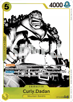 Curly.Dadan (ST13-006) (V.2) - Ultra Deck: The Three Brothers (Alternate Art) [ST-13-006]