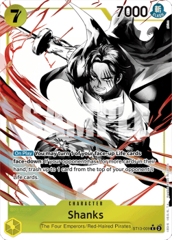 Shanks (ST13-009) (V.2) - Ultra Deck: The Three Brothers (Alternate Art) [ST-13-009]