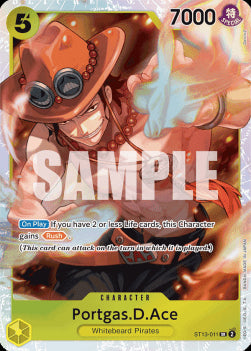 Portgas.D.Ace (ST13-011) (V.1) - Ultra Deck: The Three Brothers (Super Rare) [ST-13-011]