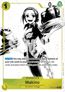 Makino (ST13-012) (V.2) - Ultra Deck: The Three Brothers (Alternate Art) [ST-13-012]