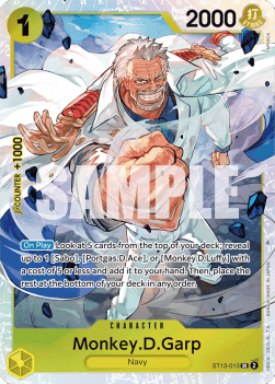 Monkey.D.Garp (ST13-013) (V.1) - Ultra Deck: The Three Brothers (Super Rare) [ST-13-013]