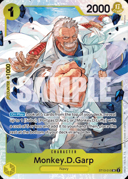 Monkey.D.Garp (ST13-013) (V.1)⁣ - Ultra Deck: The Three Brothers⁣ (Super Rare)⁣ [013]