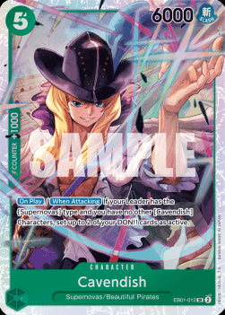 Cavendish (EB01-012) (V.1)⁣ - Memorial Collection⁣ (Super Rare)⁣ [012]