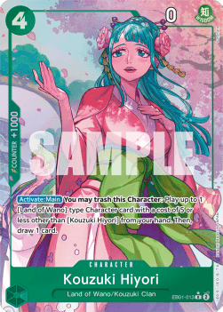 Kouzuki Hiyori (EB01-013) (V.2) - Memorial Collection (Alternate Art) [EB01-013]