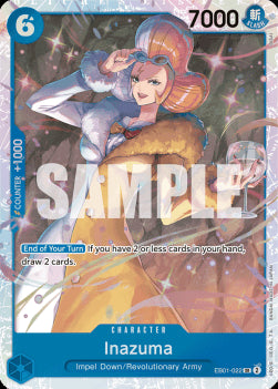 Inazuma (EB01-022) (V.1) - Memorial Collection (Super Rare) [EB01-022]