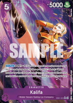 Kalifa (EB01-031) (V.2) - Memorial Collection (Alternate Art) [EB01-031]