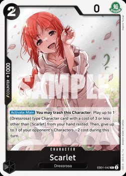 Scarlet (EB01-042)⁣ - Memorial Collection⁣ (Rare)⁣ [042]