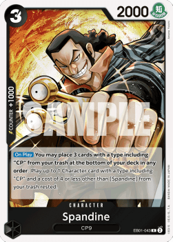 Spandine (EB01-043) - Memorial Collection (Rare) [EB01-043]