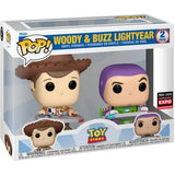 Funko POP! - Toy Story: Woody & Buzz Lightyear 2-Pack (EXPO Limited Edition)