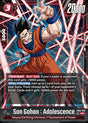 Son Gohan : Adolescence (FB02-018) [Fusion World] (V.1 - Super Rare)⁣ - Blazing Aura [Fusion World]⁣ (Super Rare)⁣ [018]