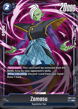 Zamasu (FB02-043) [Fusion World] (V.1 - Super Rare)⁣ - Blazing Aura [Fusion World]⁣ (Super Rare)⁣ [043]