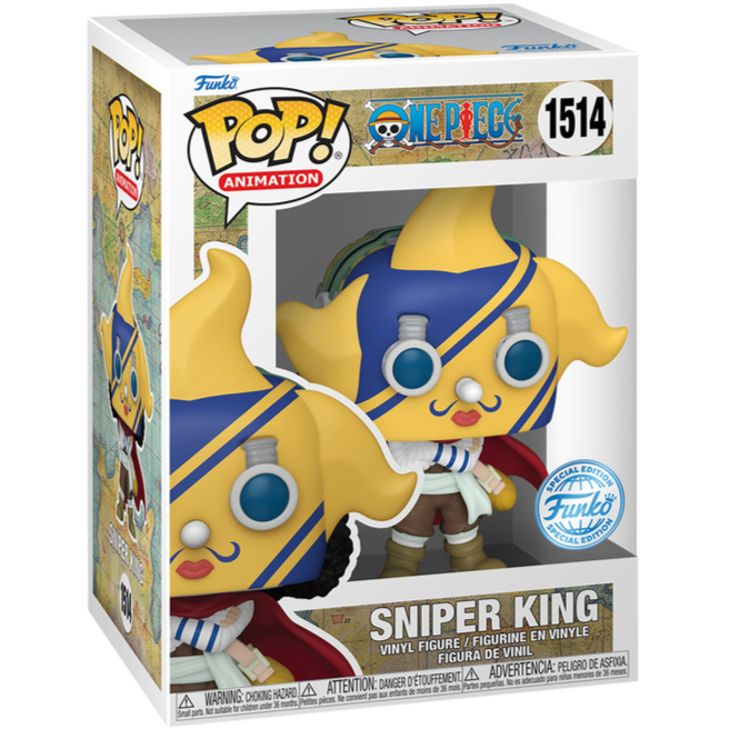 Funko POP! - One Piece: Sniper King #1514 (Special Edition) Figur