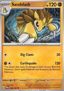 Sandslash⁣ - Twilight Masquerade⁣ (Uncommon)⁣ [098]