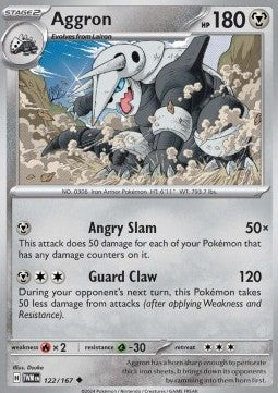 Aggron⁣ - Twilight Masquerade⁣ (Uncommon)⁣ [122]