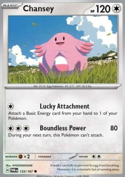 Chansey⁣ - Twilight Masquerade⁣ (Common)⁣ [133]