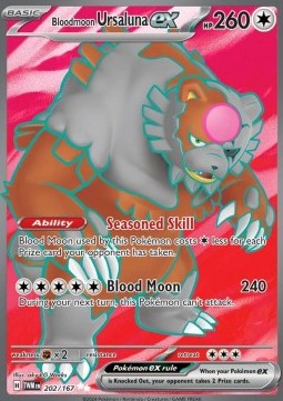 Bloodmoon Ursaluna ex⁣ - Twilight Masquerade⁣ (Ultra Rare)⁣ [202]