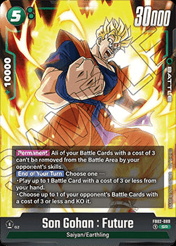 Son Gohan : Future (FB02-089) [Fusion World] (V.1 - Super Rare)⁣ - Blazing Aura [Fusion World]⁣ (Super Rare)⁣ [089]