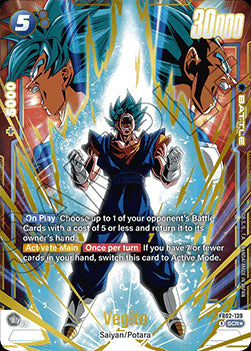 Vegito (FB02-139) [Fusion World] (V.2 - Alternate Art)⁣ - Blazing Aura [Fusion World]⁣ (Alternate Art)⁣ [139]