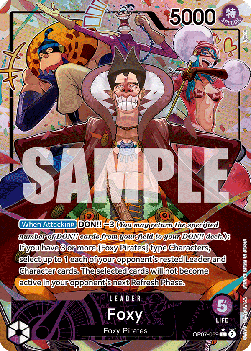 Foxy (OP07-059) (V.2) - 500 Years into the Future (Alternate Art) [OP07-059]