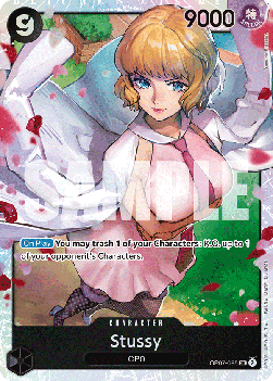 Stussy (OP07-085) (V.1) - 500 Years into the Future (Super Rare) [OP07-085]