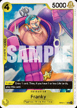 Franky (OP07-107) (V.1)⁣ - 500 Years into the Future⁣ (Rare)⁣ [107]