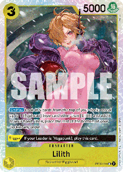 Lilith (OP07-111) (V.1) - 500 Years into the Future (Super Rare) [OP07-111]