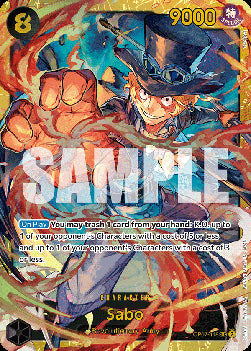 Sabo (OP07-118) (V.1)⁣ - 500 Years into the Future⁣ (Secret Rare)⁣ [118]