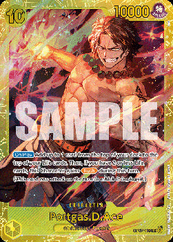 Portgas.D.Ace (OP07-119) (V.1) - 500 Years into the Future (Secret Rare) [OP07-119]