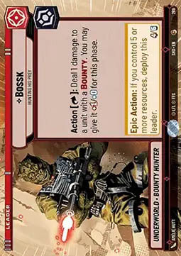 Bossk, Hunting His Prey (V.1)⁣ - Shadows of the Galaxy: Extras⁣ (Common)⁣ [289]