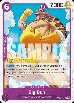 Big Bun (OP07-070)⁣ - Promos: 500 Years into the Future⁣ (Uncommon)⁣ [070]