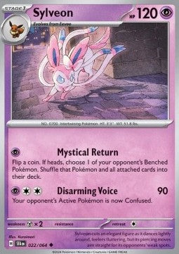 Sylveon⁣ - Shrouded Fable⁣ (Uncommon)⁣ [022]