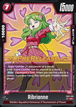 Ribrianne (FB02-030) [Fusion World]⁣ - Promos: Blazing Aura [Fusion World]⁣ (Uncommon)⁣ [030]