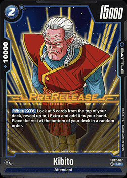 Kibito (FB02-037) [Fusion World]⁣ - Promos: Blazing Aura [Fusion World]⁣ (Uncommon)⁣ [037]