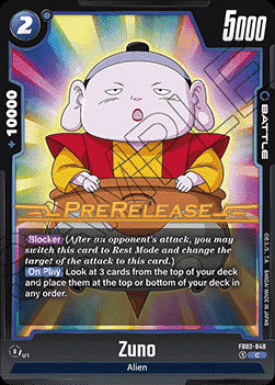 Zuno (FB02-048) [Fusion World]⁣ - Promos: Blazing Aura [Fusion World]⁣ (Common)⁣ [048]