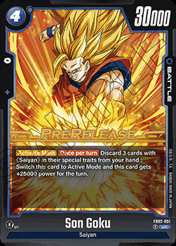 Son Goku (FB02-051) [Fusion World]⁣ - Promos: Blazing Aura [Fusion World]⁣ (Uncommon)⁣ [051]