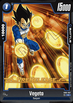 Vegeta (FB02-057) [Fusion World]⁣ - Promos: Blazing Aura [Fusion World]⁣ (Common)⁣ [057]