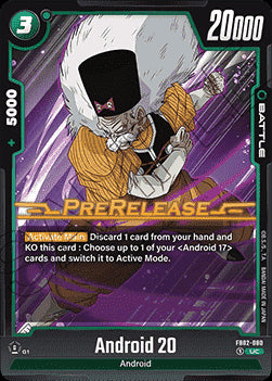 Android 20 (FB02-080) [Fusion World]⁣ - Promos: Blazing Aura [Fusion World]⁣ (Uncommon)⁣ [080]