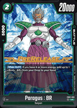 Paragus : BR (FB02-093) [Fusion World]⁣ - Promos: Blazing Aura [Fusion World]⁣ (Uncommon)⁣ [093]