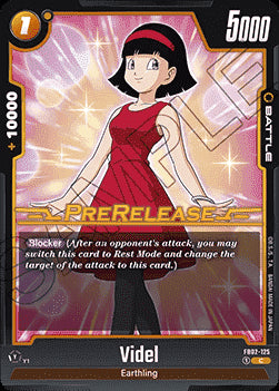 Videl (FB02-125) [Fusion World]⁣ - Promos: Blazing Aura [Fusion World]⁣ (Common)⁣ [125]