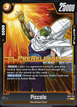 Piccolo (FB02-126) [Fusion World]⁣ - Promos: Blazing Aura [Fusion World]⁣ (Uncommon)⁣ [126]