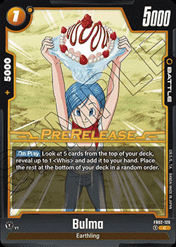 Bulma (FB02-129) [Fusion World]⁣ - Promos: Blazing Aura [Fusion World]⁣ (Common)⁣ [129]