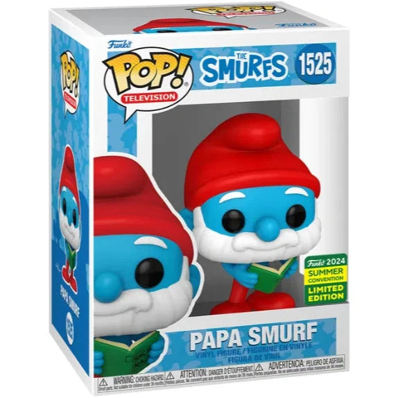 Funko POP! - The Smurfs: Papa Smurf #1525 (Summer Convention)