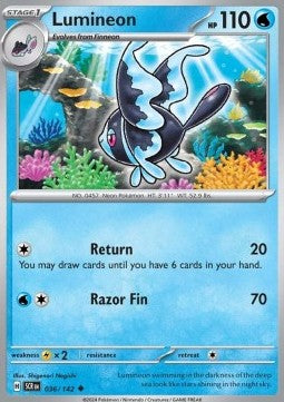 Lumineon⁣ - Stellar Crown⁣ (Uncommon)⁣ [036]