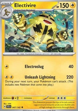 Electivire⁣ - Stellar Crown⁣ (Uncommon)⁣ [047]