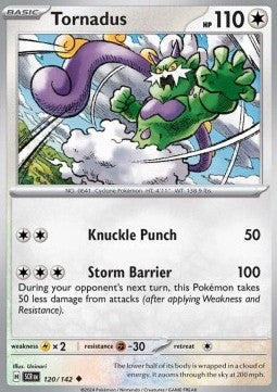 Tornadus⁣ - Stellar Crown⁣ (Uncommon)⁣ [120]